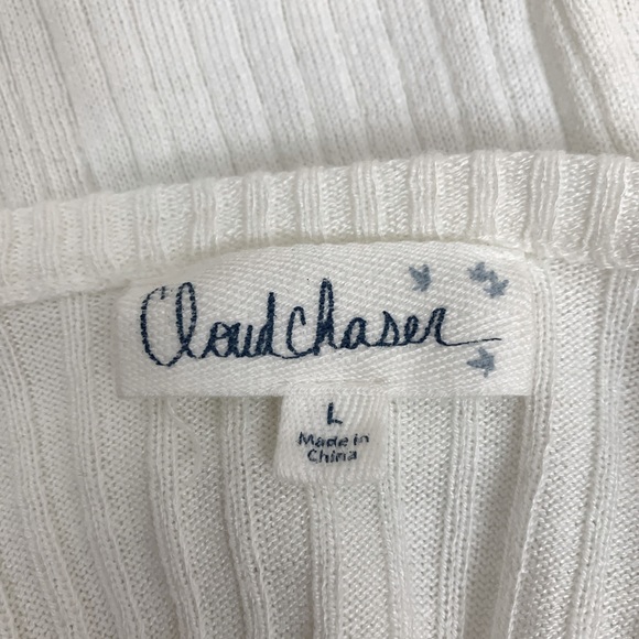 Cloud chaser open drape cardigan, size L - Picture 6 of 7